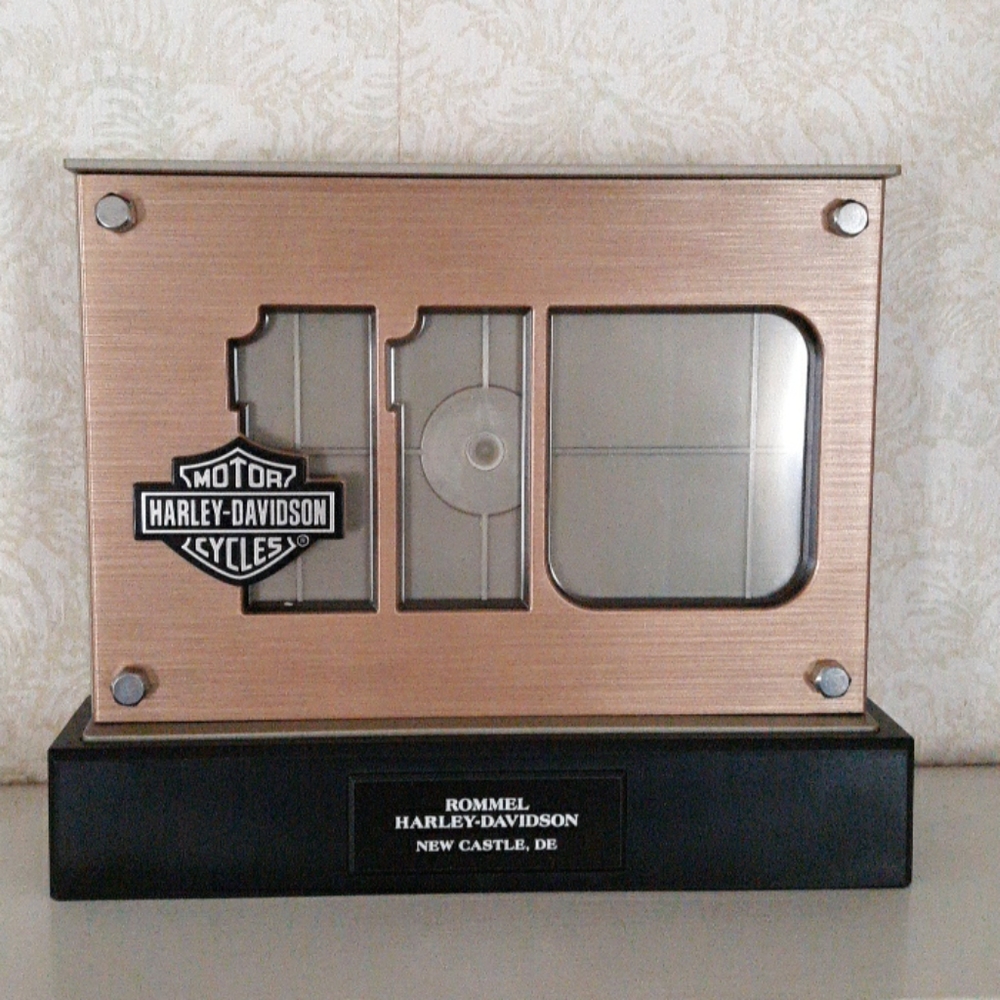 Harley davidson picture frame 110 th anniversary